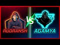 Agamya vs rudransh  1vs1 custom  back in the business  agamya games