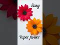 Easy Paper Flower Making Idea ✨ #paperflower #diy #cutecraft  #craft #papercraft #diycrafts
