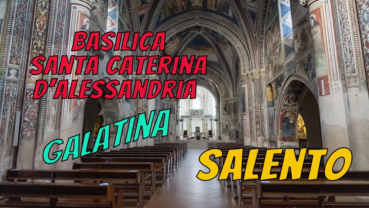 Basilica Santa Caterina d'Alessandria   Galatina   Lecce   Salento   Puglia   Italy 4k