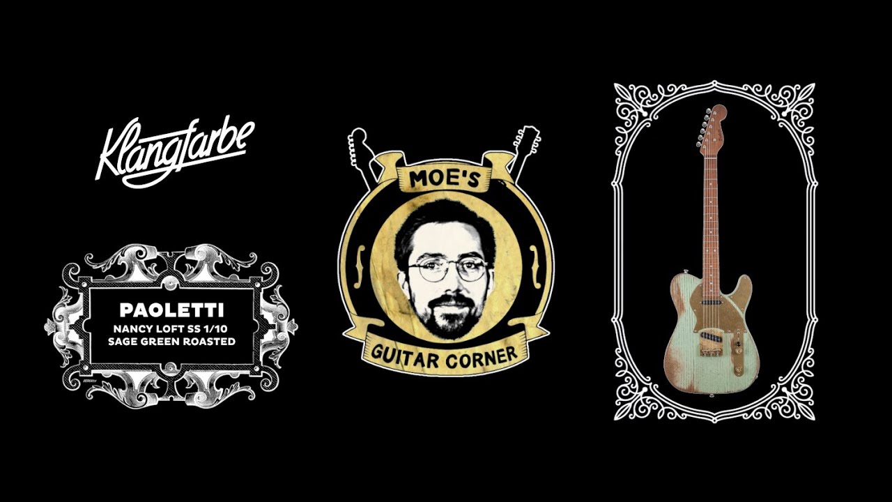 PAOLETTI Nancy Loft SS 1/10 sage green roasted  - Moe's Guitar Corner