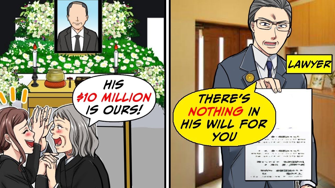 My mother and sister were excited about my dad's death because of his $10 million inheritance
