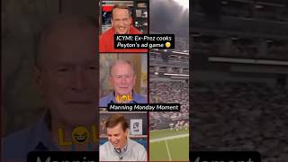 Bush Roasts Peyton’s Commercials on ManningCast 😂 #ICYMI