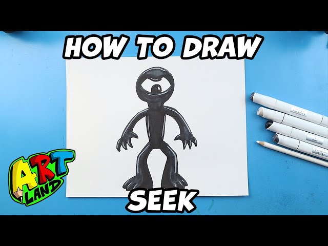 How To Draw Seek  Roblox Doors 