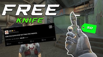 HOW TO GET A FREE CS2 KNIFE IN 4 WAYS!
