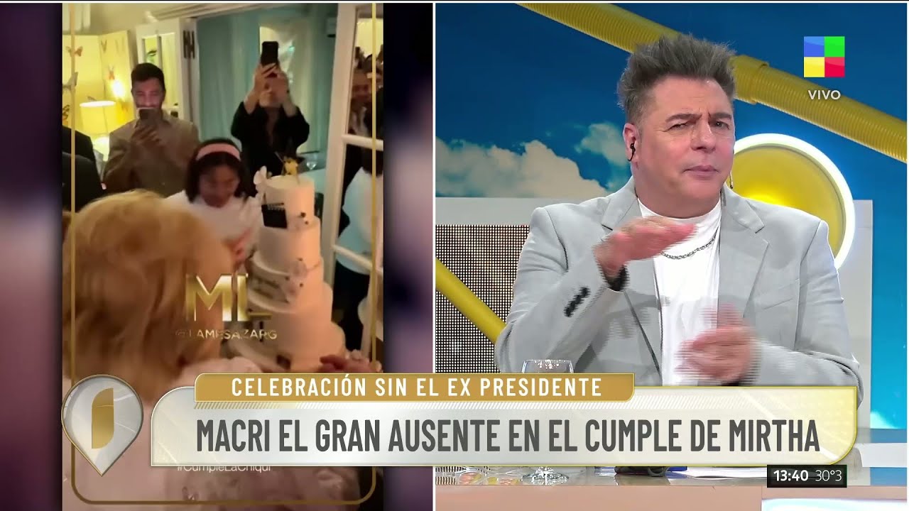 🎂 EL GRAN FESTEJO DE CUMPLEAÑOS DE MIRTHA LEGRAND: UNA CELEBRACIÓN A PURO LUJO