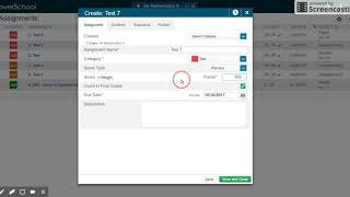 How to Create an Assignment with Standards