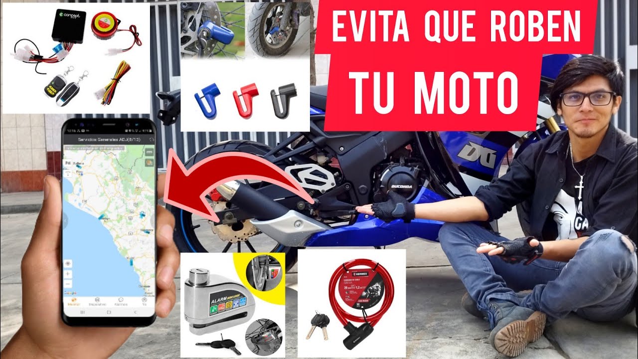 COMO EVITAR QUE ROBEN TU MOTO ¿REALMENTE FUNCIONAN? | ROCKMA