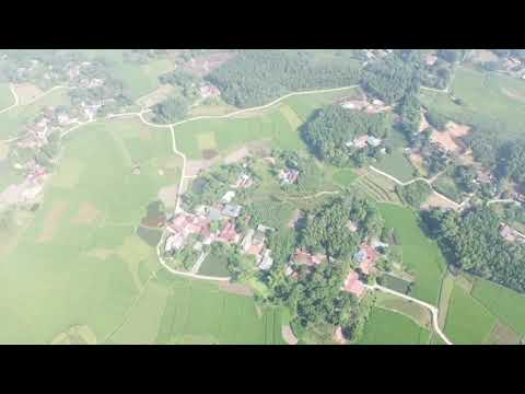 Bình minh vùng quê qua góc nhìn flycam - Dji MINI SE