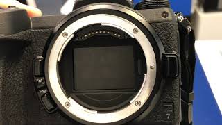 NIKON Z7 Shutter sound