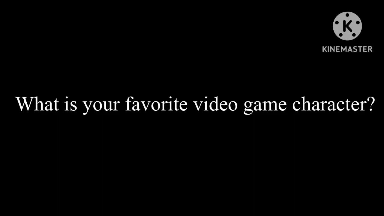 What is Your Favorite Video Game Character? YouTube