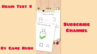 Brain Test 5 : Level 48 make a stickman | Brain test 5 Walkthrough solution #braintest5