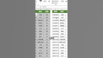 Excel教学 - 核对表格数据你还只会用眼睛一行行的看？#excel技巧 #办公技巧 #文员零基础入门教程 #表格 #