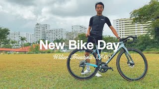 New Bike Day | Wilier Triestina SL0 | Cycling in Singapore