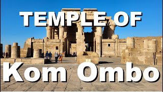 Egypt : Temple of Kom Ombo . Świątynia Horusa i Sobka w Kom Ombo  Egipt .