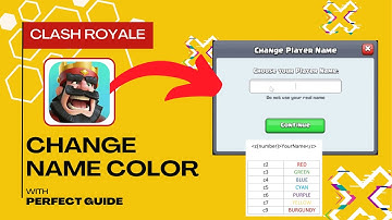 How To Change The Color Of Your Name In Clash Royale (Complete Guide)