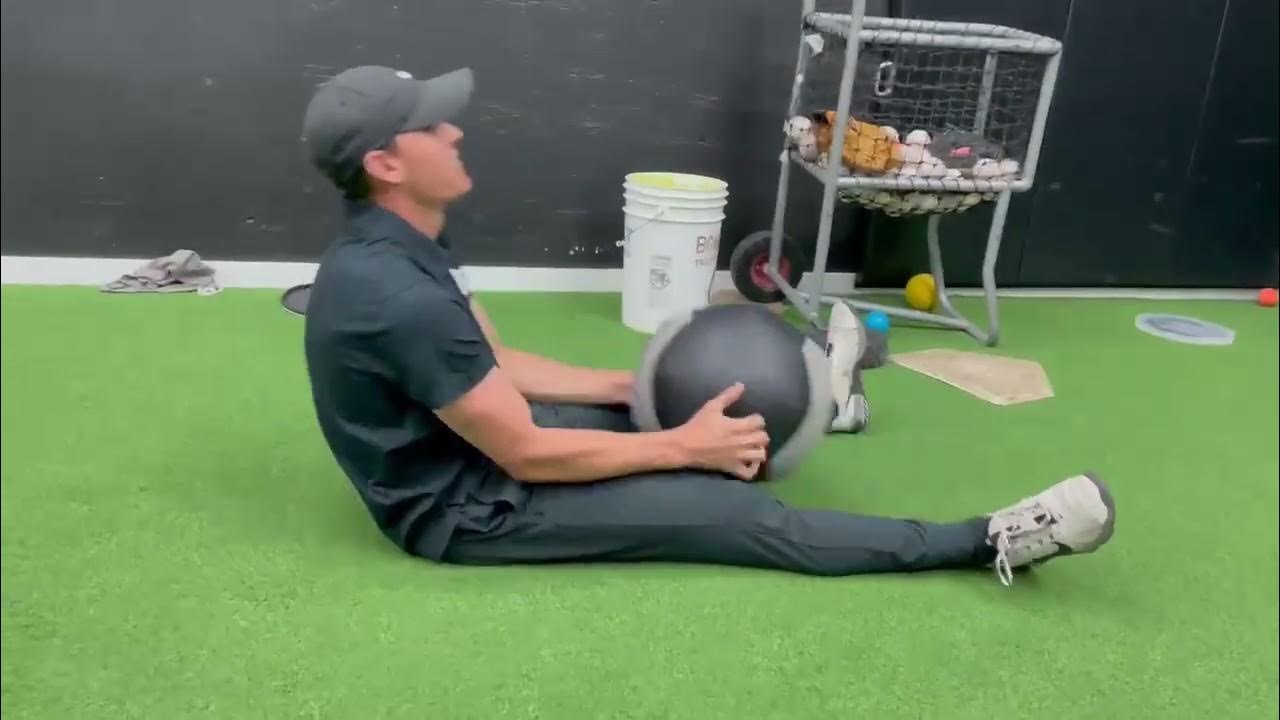 Supine Med Ball Throw YouTube