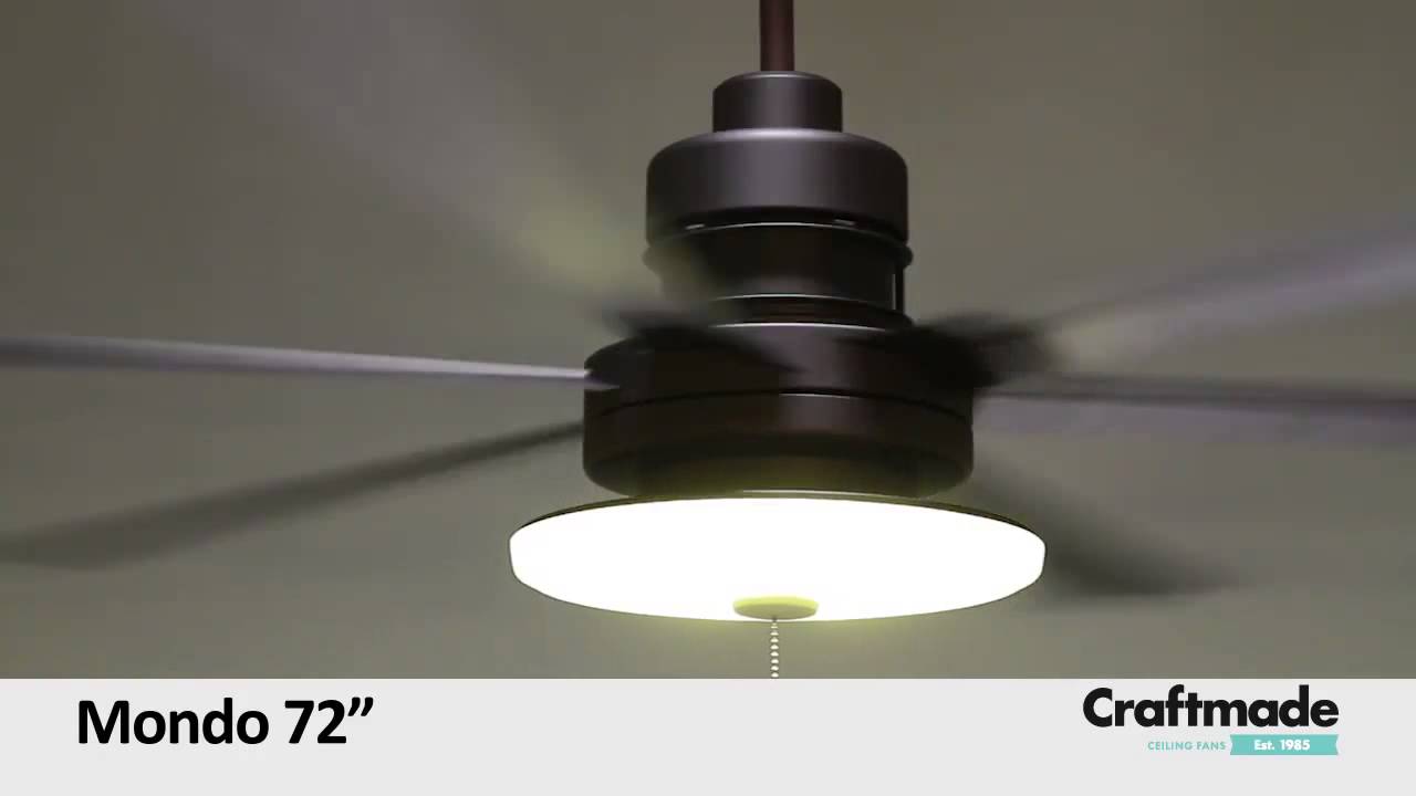 Craftmade Mondo Ceiling Fan Collection 