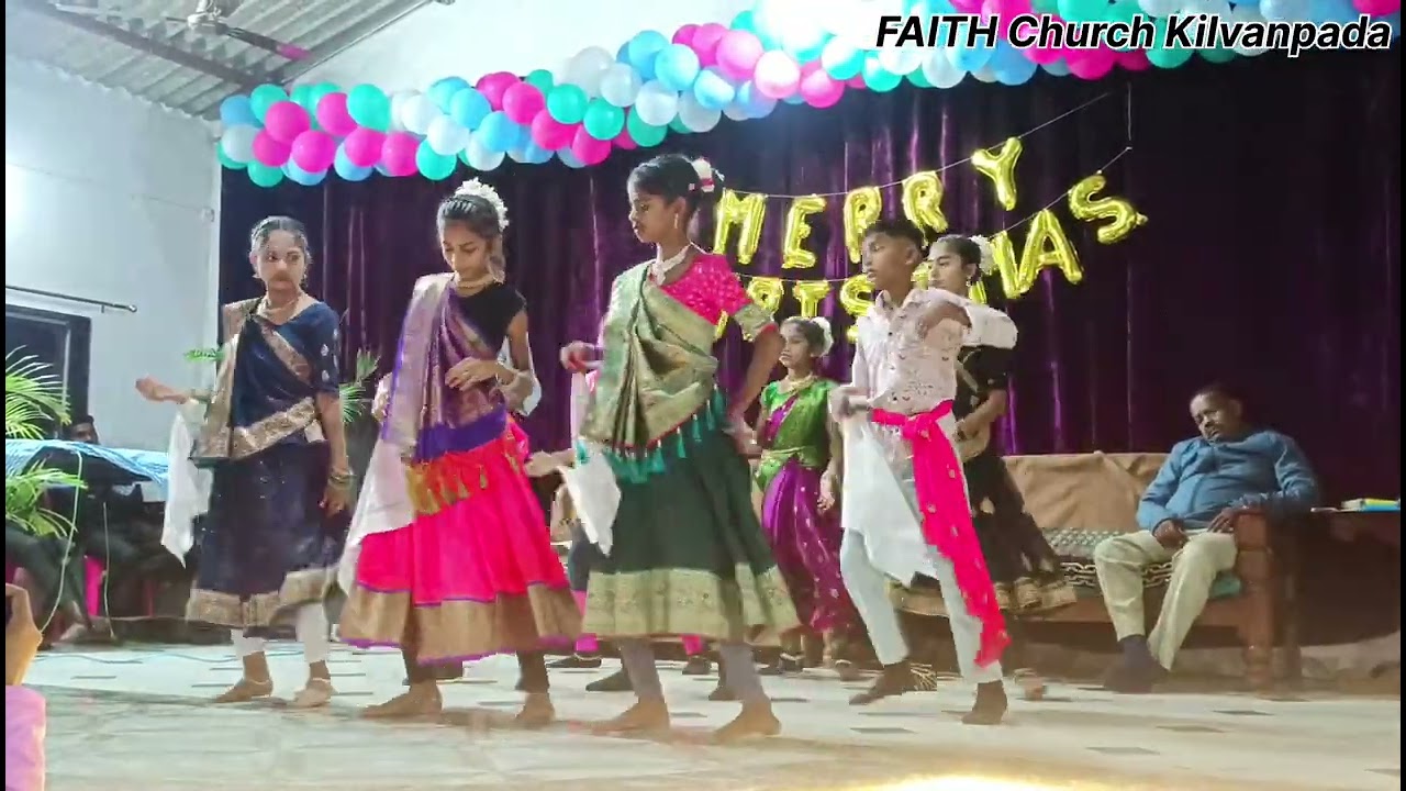 Ishu_manav_boni_yeno_ra   Gamit Jesus song Christmas dance ✝️FAITH Church Kilvanpada ✝️