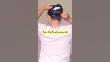 Try this  UPDO/BUN hack 😍 #shorts #youtubeshorts #hair #hairtutorial #festival #hack #trending #fyp