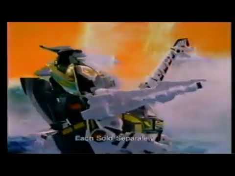 Video: 1993 Mighty Morphin Power Rangers Dragonzord and Titanus commerical