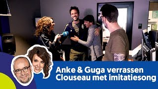 Anke & Guga verrassen Clouseau met een Gugaimitatie