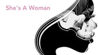 She's A Woman - The Beatles karaoke cover chords