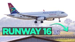 EXTREMELY RARE ACTION | Runway 16  Operations | Cape Town International Airport 🇿🇦