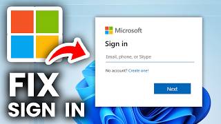 How To Fix Microsoft Account Sign In Problems - Step By Step