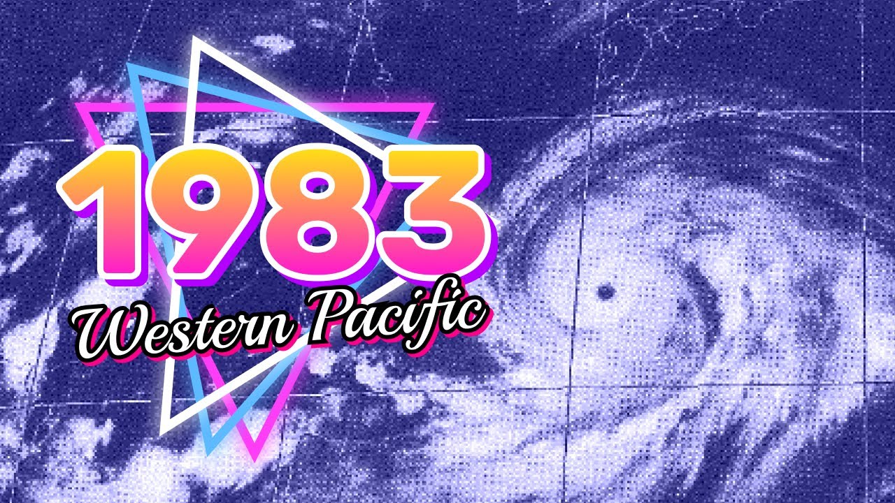 1983 Pacific Typhoon Season Animation