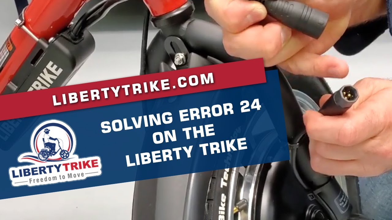 Liberty Trike | What is Error 24 on the Liberty Trike