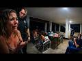 Domestic Fight Turns Chaotic as Woman Resists Arrest