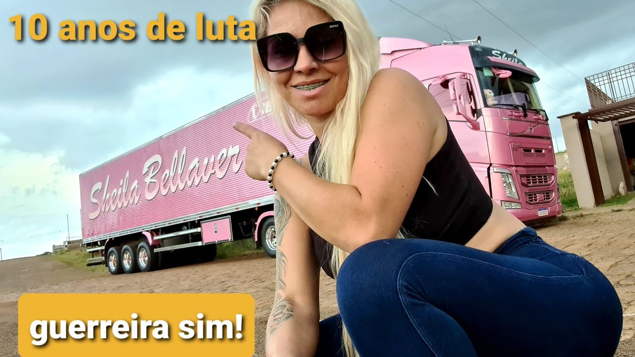 A CADA TOMBO MAIS FORTE... História da vida da caminhoneira sheila ...