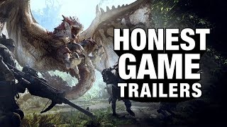 ⁣MONSTER HUNTER WORLD (Honest Game Trailers)