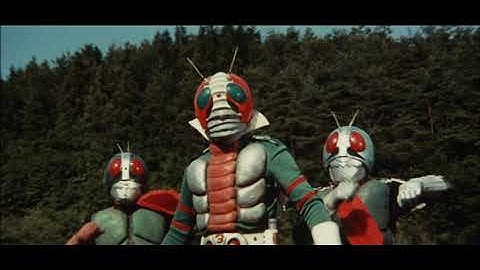 東映まんがまつり 1973年夏 予告 (マジンガーZ対デビルマン、仮面ライダーV3対デストロン怪人、ロボット刑事、キカイダー01、バビル2世 赤ちゃんは超能力者、魔法使いサリー)