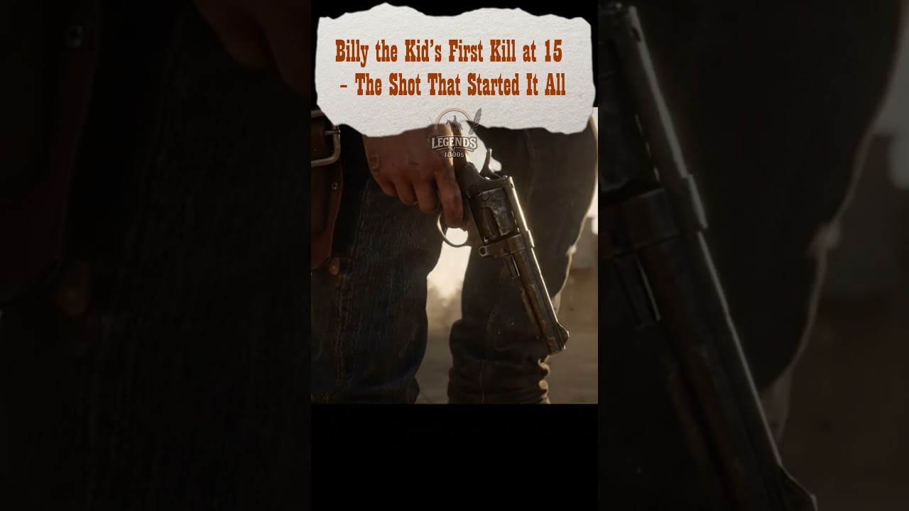 Billy the Kid’s First Kill at 15 – The Shot That Started It All 