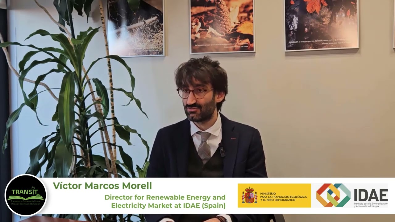 TRANSIT interviews: Víctor Marcos Morell about the need of reskilling related to renewables