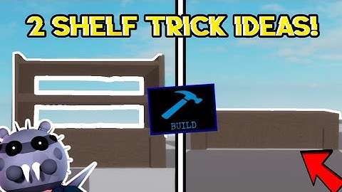 2 Shelf Tricks For Your Piggy Build Mode Map (Roblox)