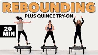 Too Much Fun to Be a Workout? (20 Min Rebounder Workout #8)