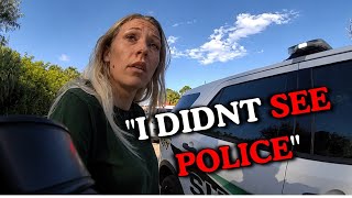 Road Rage Karen Learns Hit-and-Runs End With Handcuffs
