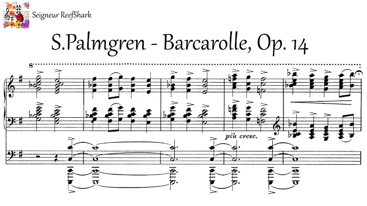 S.Palmgren - Barcarolle, Op. 14 (Somero)