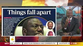 |PRESS REVIEW| How Ruto lost Ol Kalou By- Elections and the future of Mt kenya