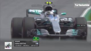 F1 2017 Austrian GP Valtteri Bottas Winning Team Radio