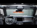 How to Install Wolfbox G900 TriPro Bumper Version Rearview Mirror