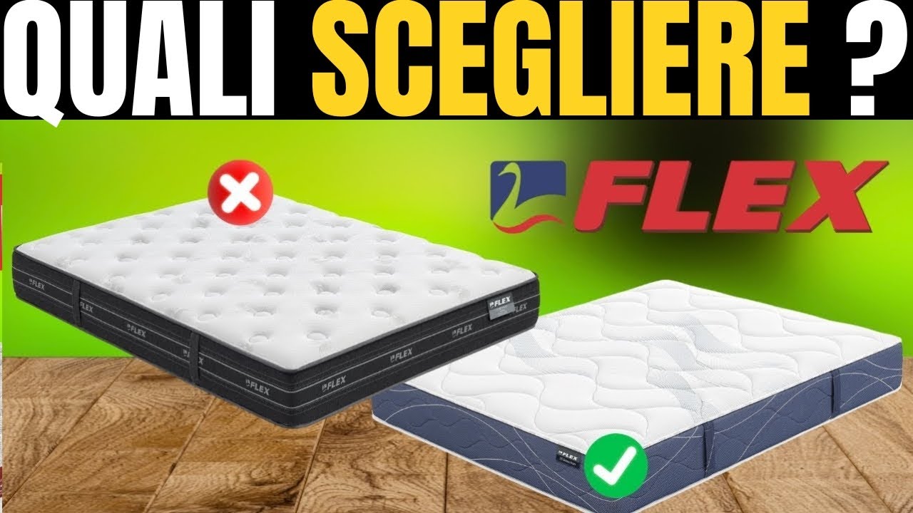 I Migliori Materassi In Memory Foam FLEX Del 2026 [NON COMPRARE QUELLO SBAGLIATO]