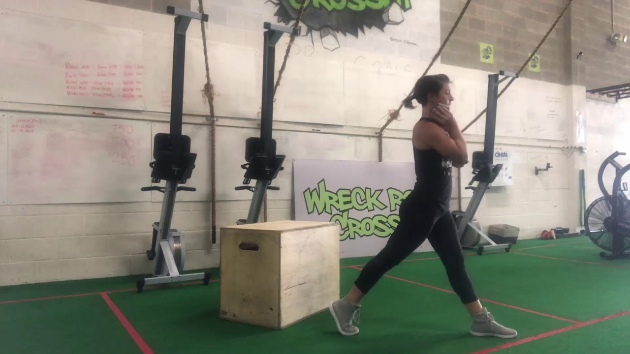 Dumbbell Goblet Split Squats Demo - YouTube