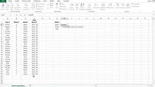Data Wrangling in Spreadsheets (MS Excel) - Part 5