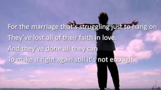 Cry Out to Jesus ~ Third Day ~ lyric video