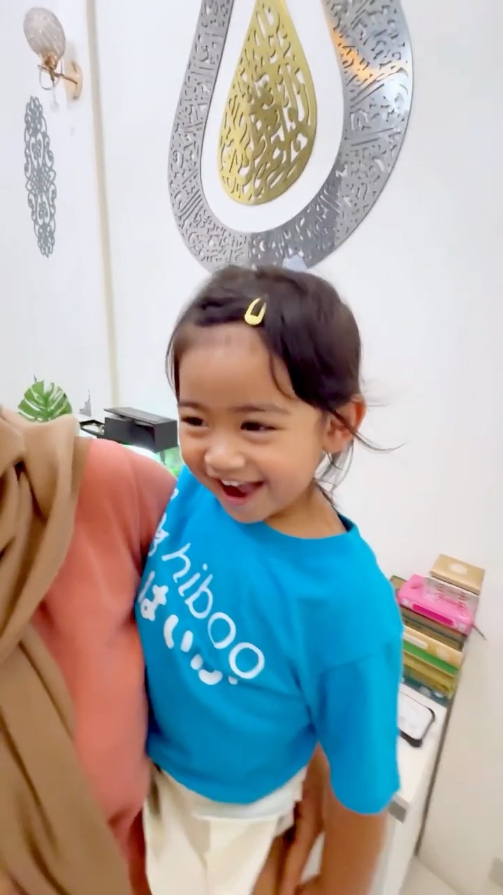 Siapa yang bisa bikin Moana ketawa ?? #riaricis