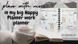 Plan with me in my big work catchall for Jan 19-25 