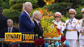 Biden visits Vietnam for trade talks after G20 summit